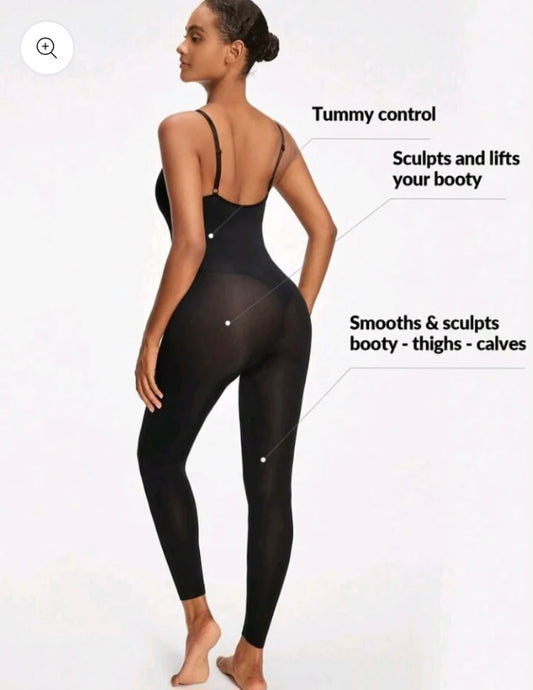 2pcs Sleeveless Bodycon Jumpsuit