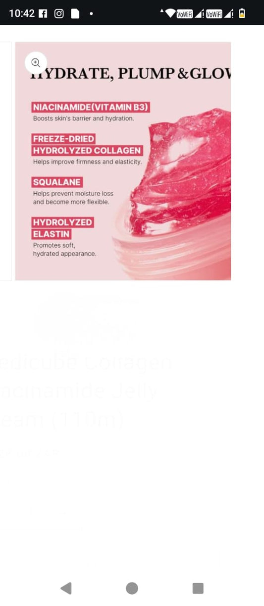 Collagen Jelly Cream